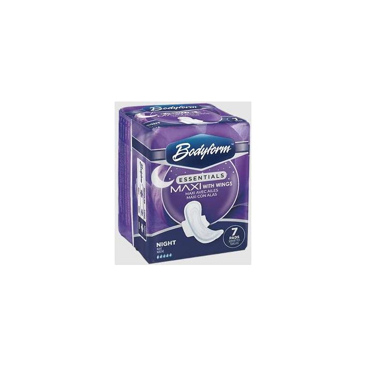 Maxi Pads with Wings - Night 7 Count