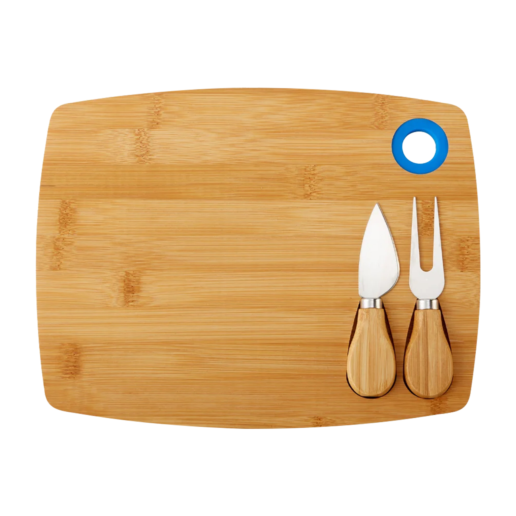 3-In-1 Bamboo Cheese Cutting Board Set (10'' x 7.7'') 4