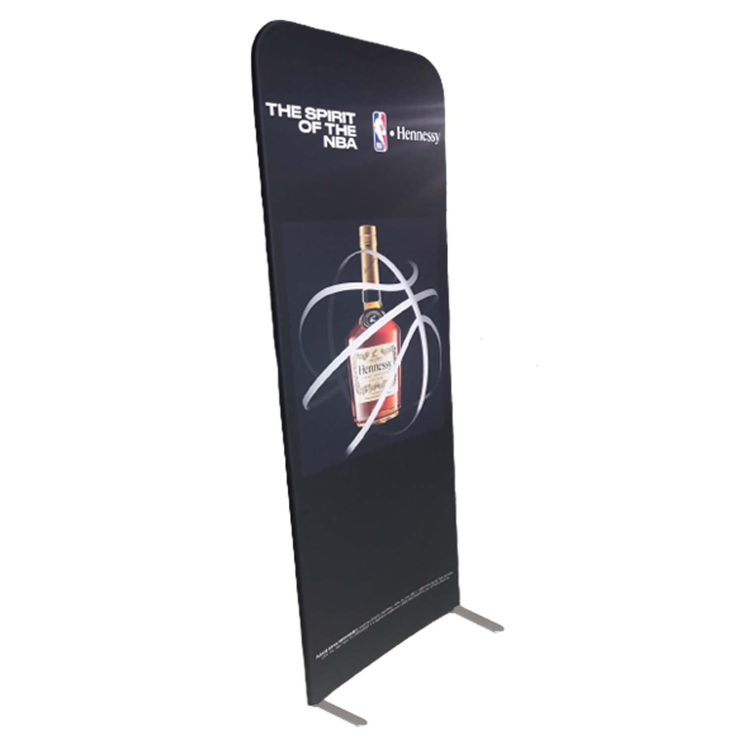 48Hr Quick Ship -3'W x 96"H EuroFit Tension Fabric Banner Display Kit, Graphics Double Sided 21