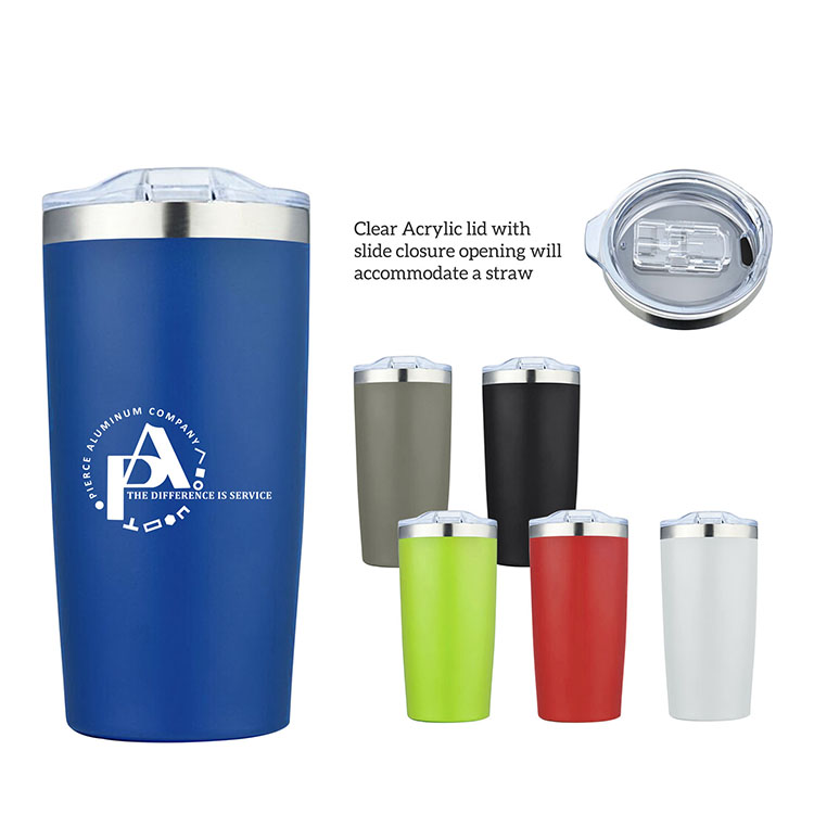 20 oz. Custom Double Wall Vacuum Tumbler TUMBLER E785 brainchildusa