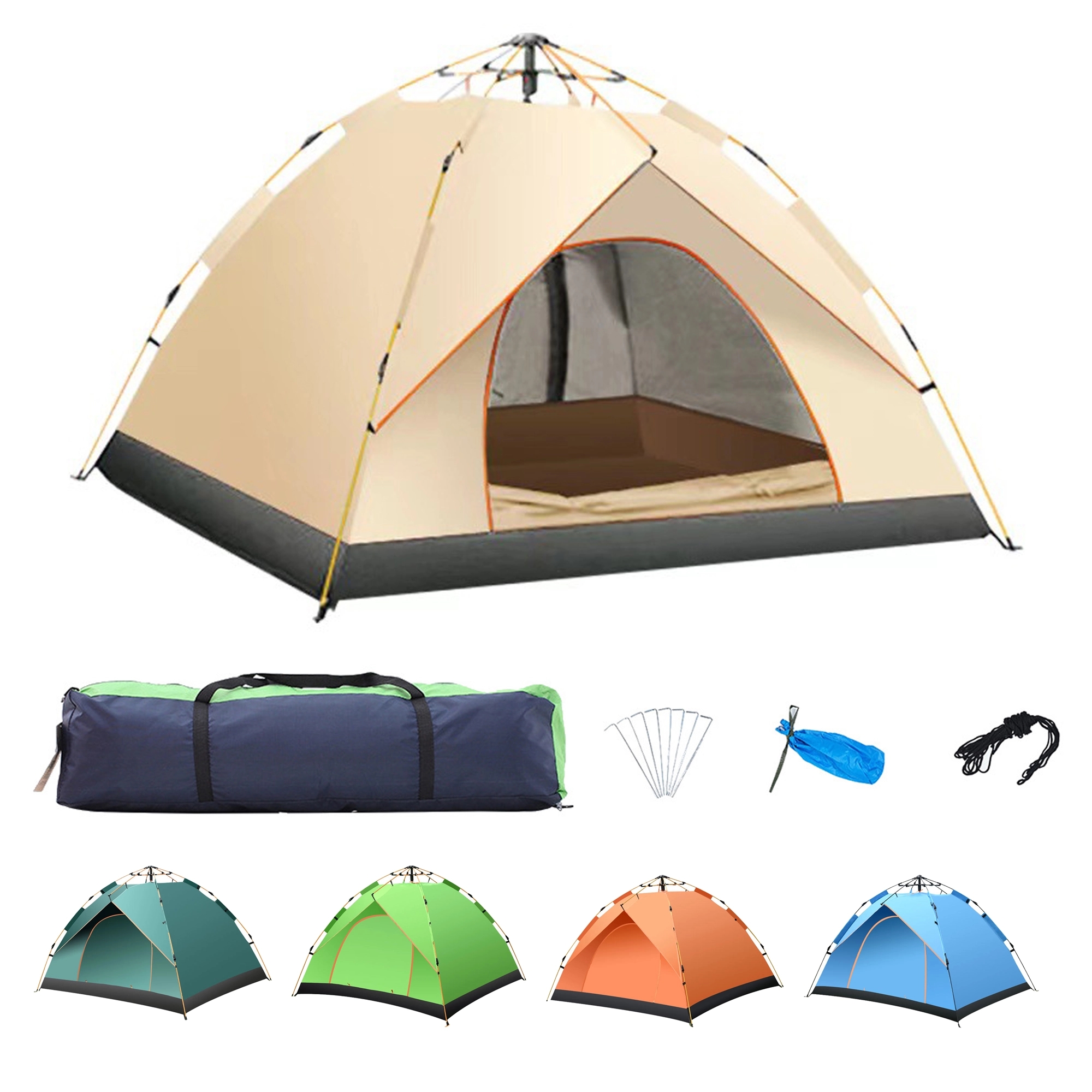Fully Automatic Outdoor Tent MOQ 10PCS 14