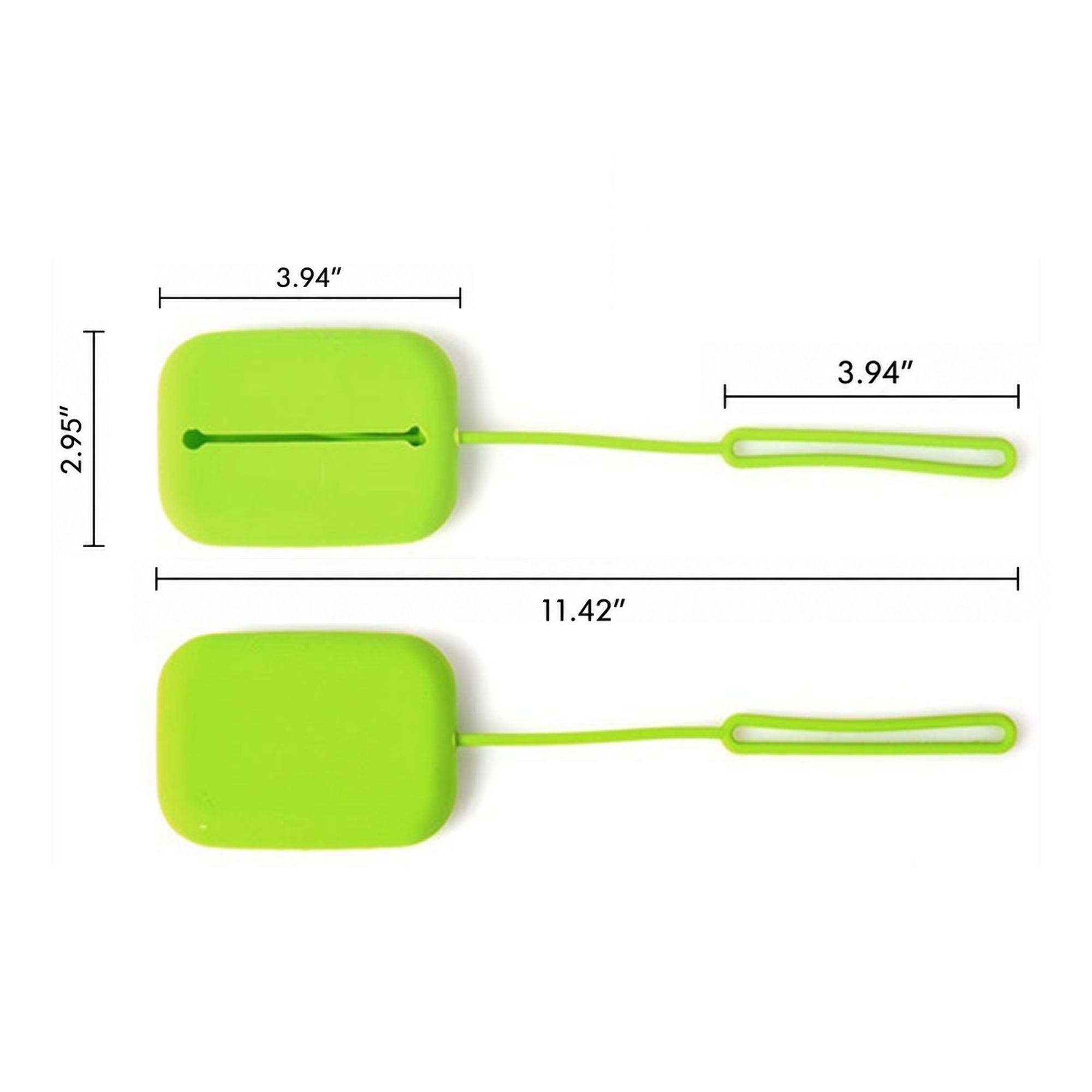 Soft Silicone Key Wallet With Hanging Loop 3