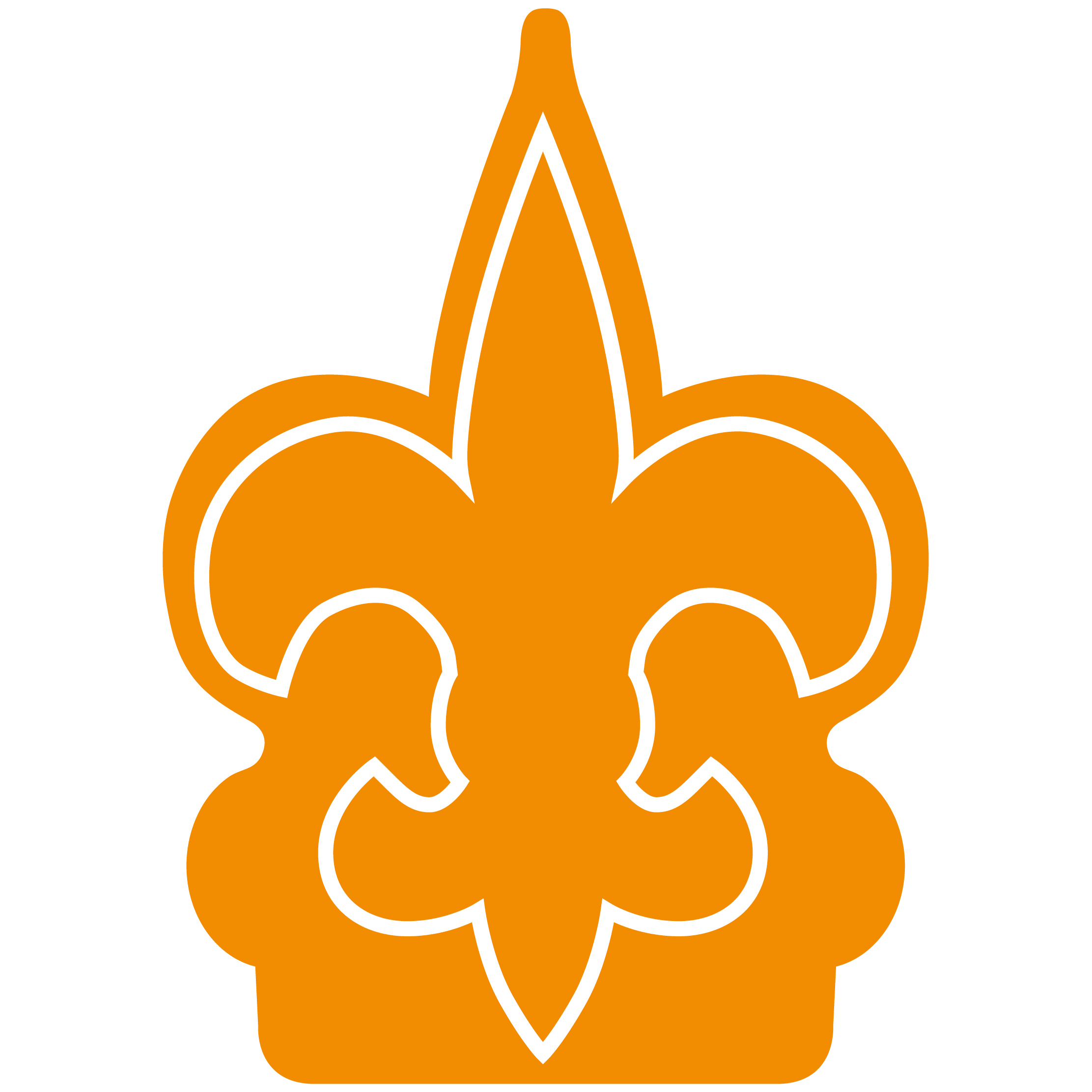 Fleur de Lys Mitt 43