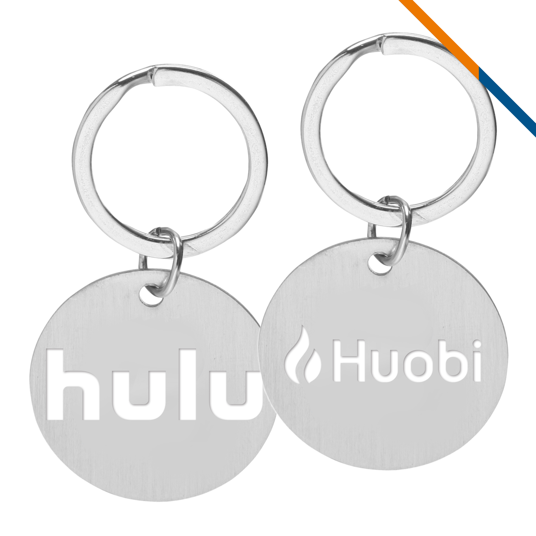 Cas Round Keychain