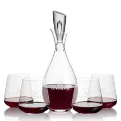 Juliette Decanter & Breckland Stemless Wine Glass Set - Thumbnail 3