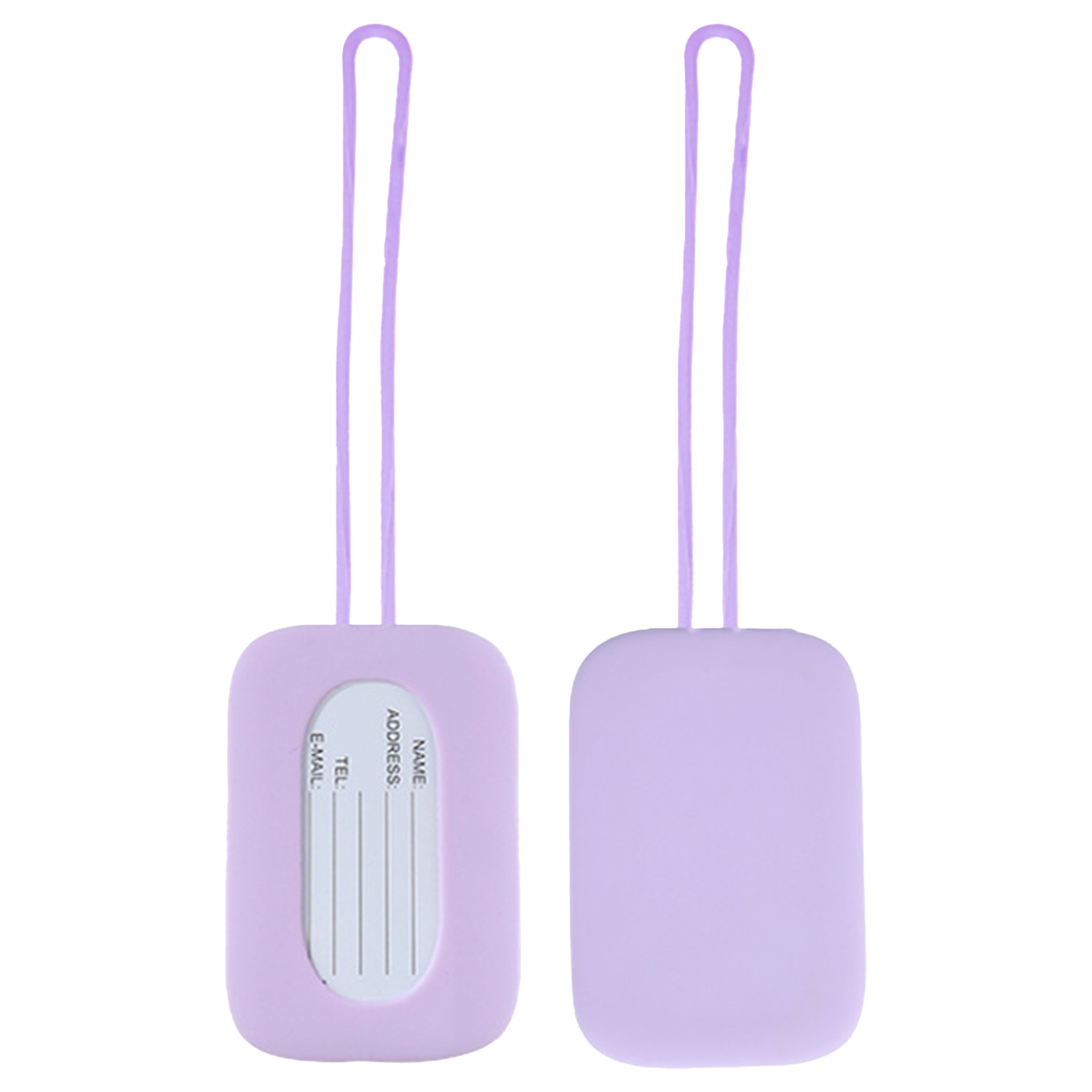 Silicone Airplane Luggage Tag 15