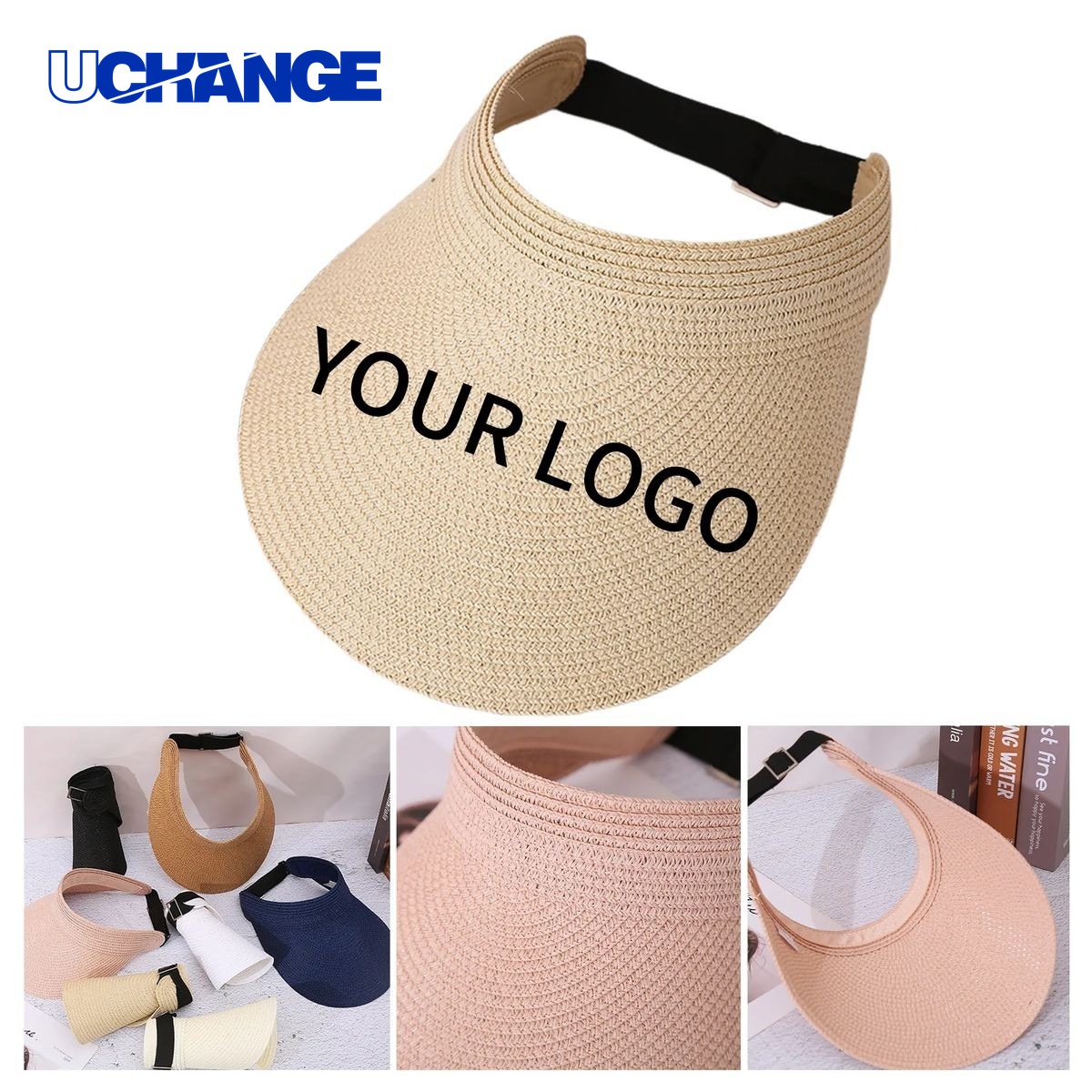 Lightweight Summer Visor Headwear with Wide Shade Coverage