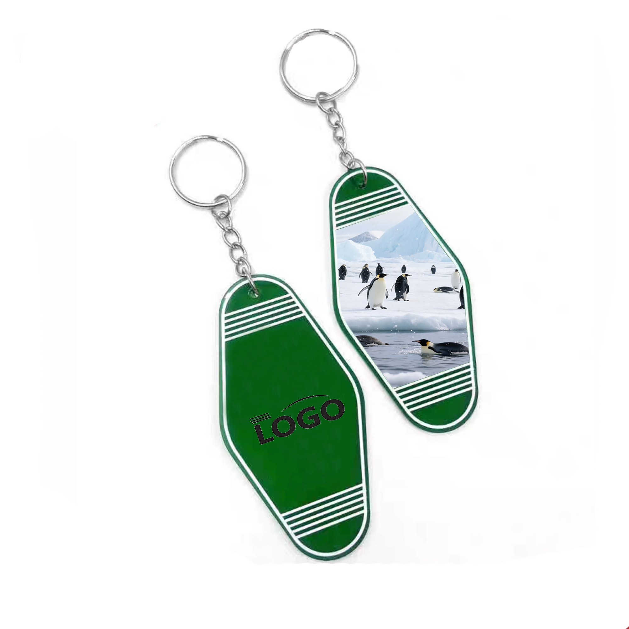 Two-Sided Custom Acrylic Keychain
