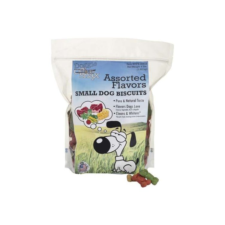 Office Snax Small Dog Biscuits - Assorted 4 lbs 3