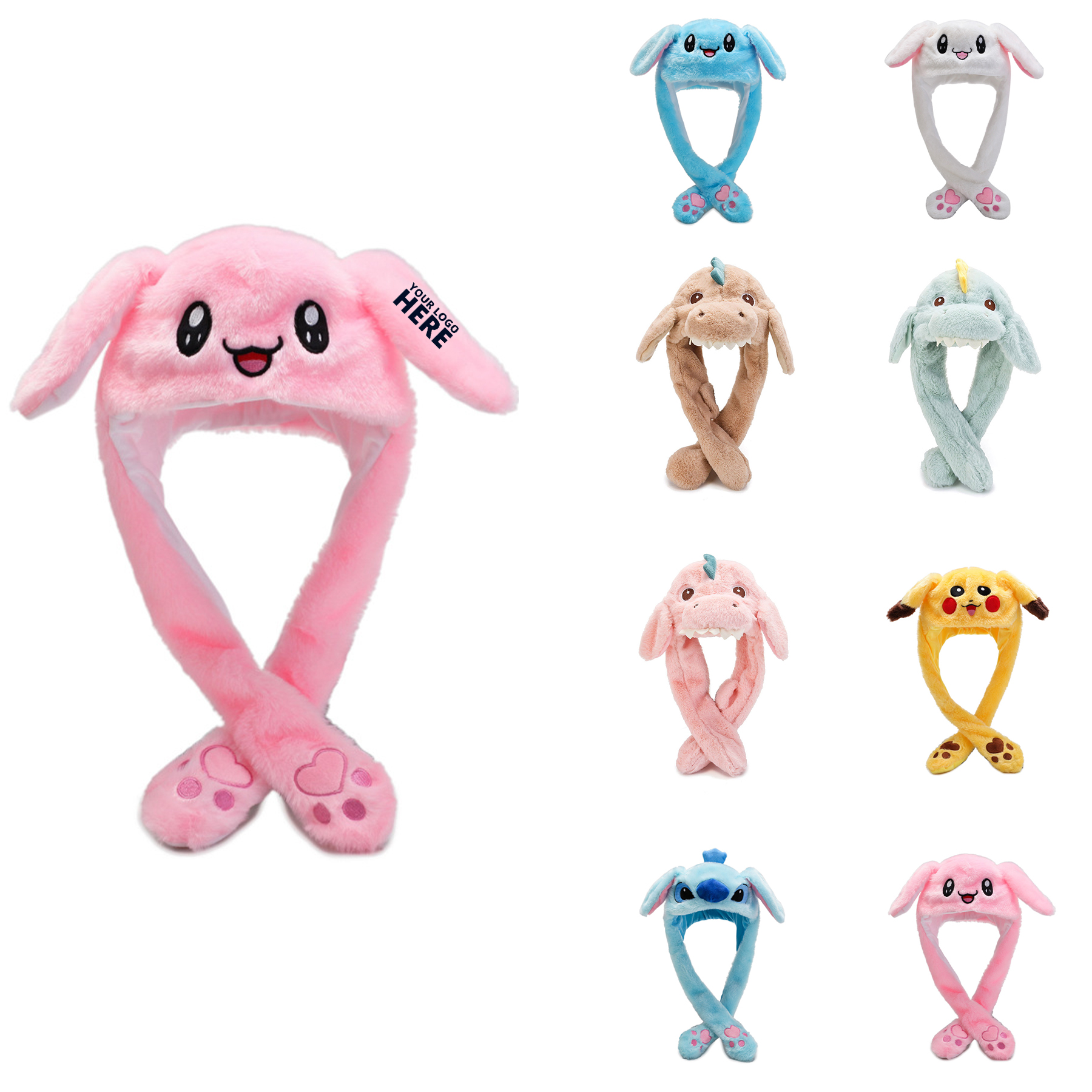 Rabbit Plush Hat 4
