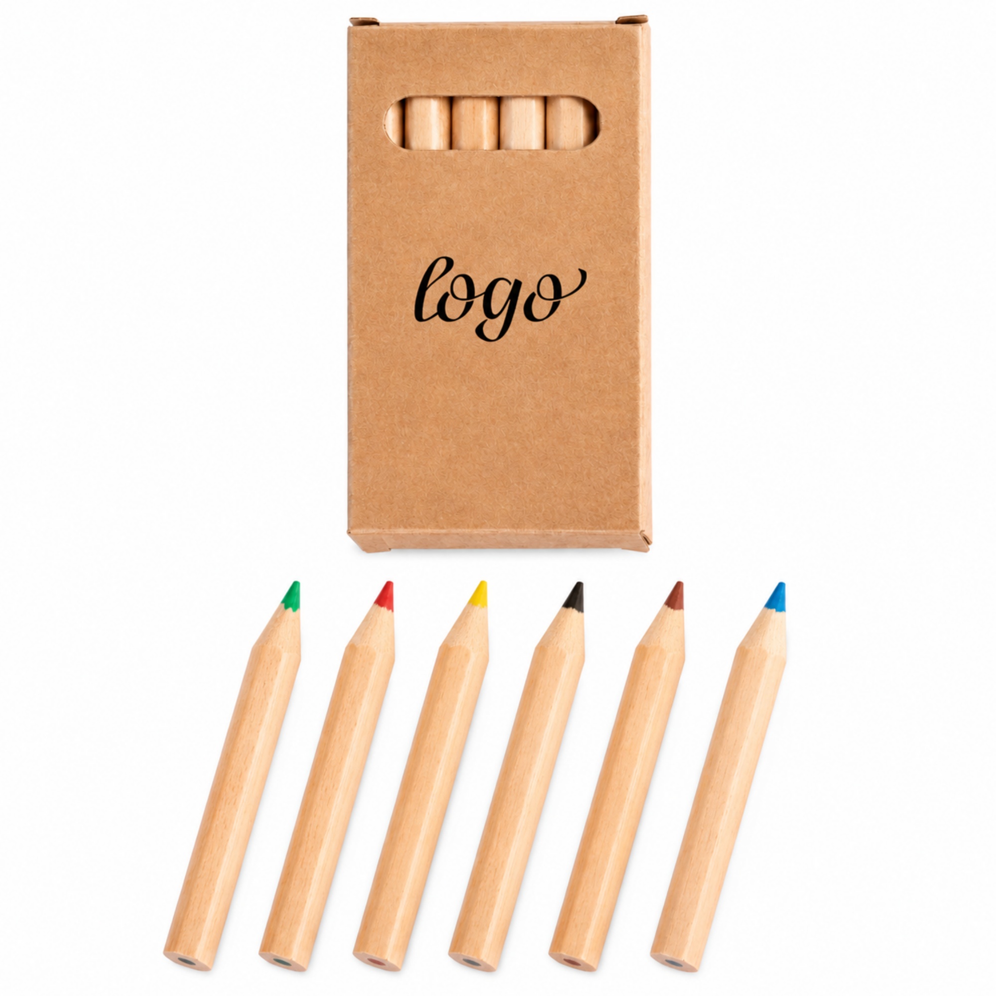 Kraft Box Coloring Pencil Set 2