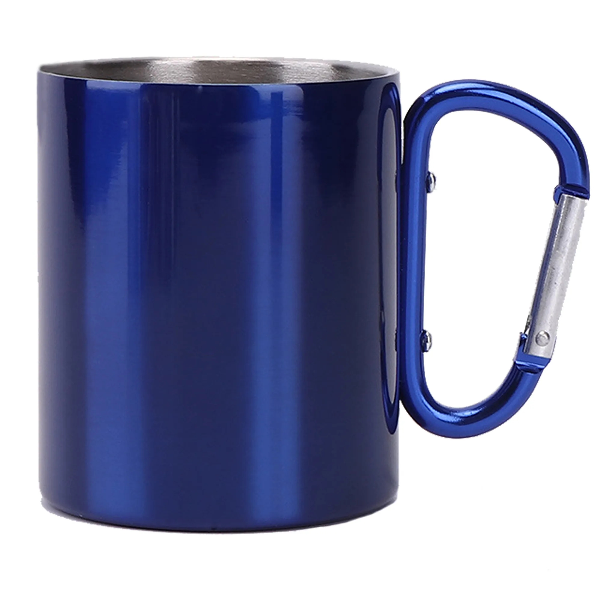 7.5oz Outdoor Cup Camping Mug With Mountaineering Buckle MOQ 10