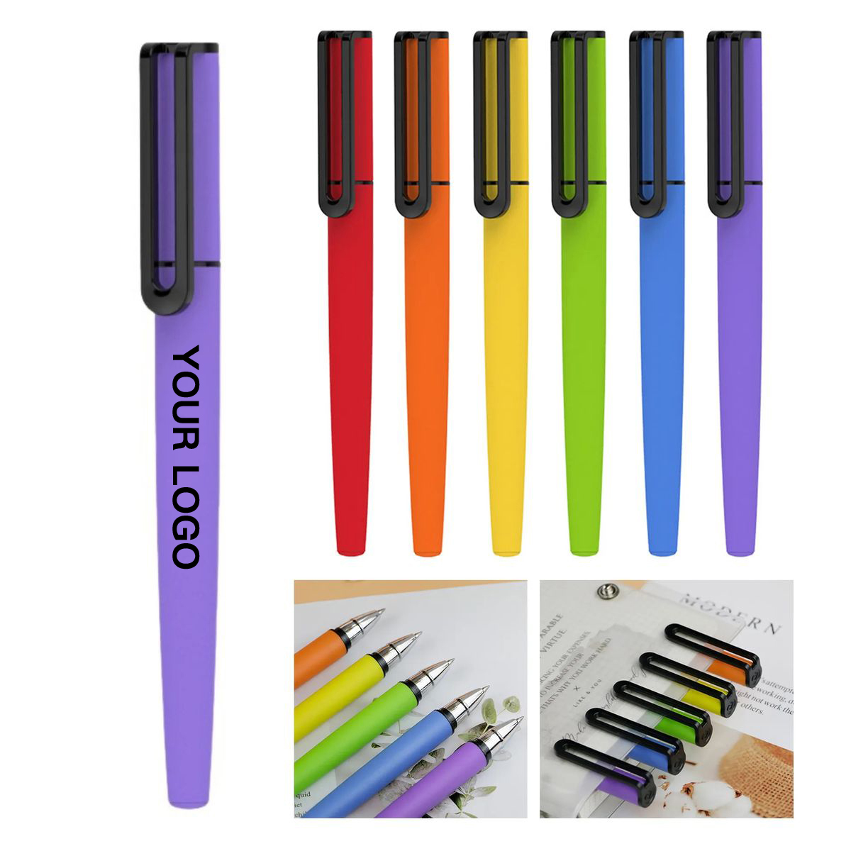 Plastic Lightweight Promotional Gel Pen
