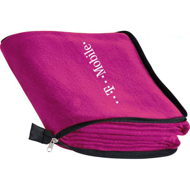 Portable Premium Fleece Blanket
