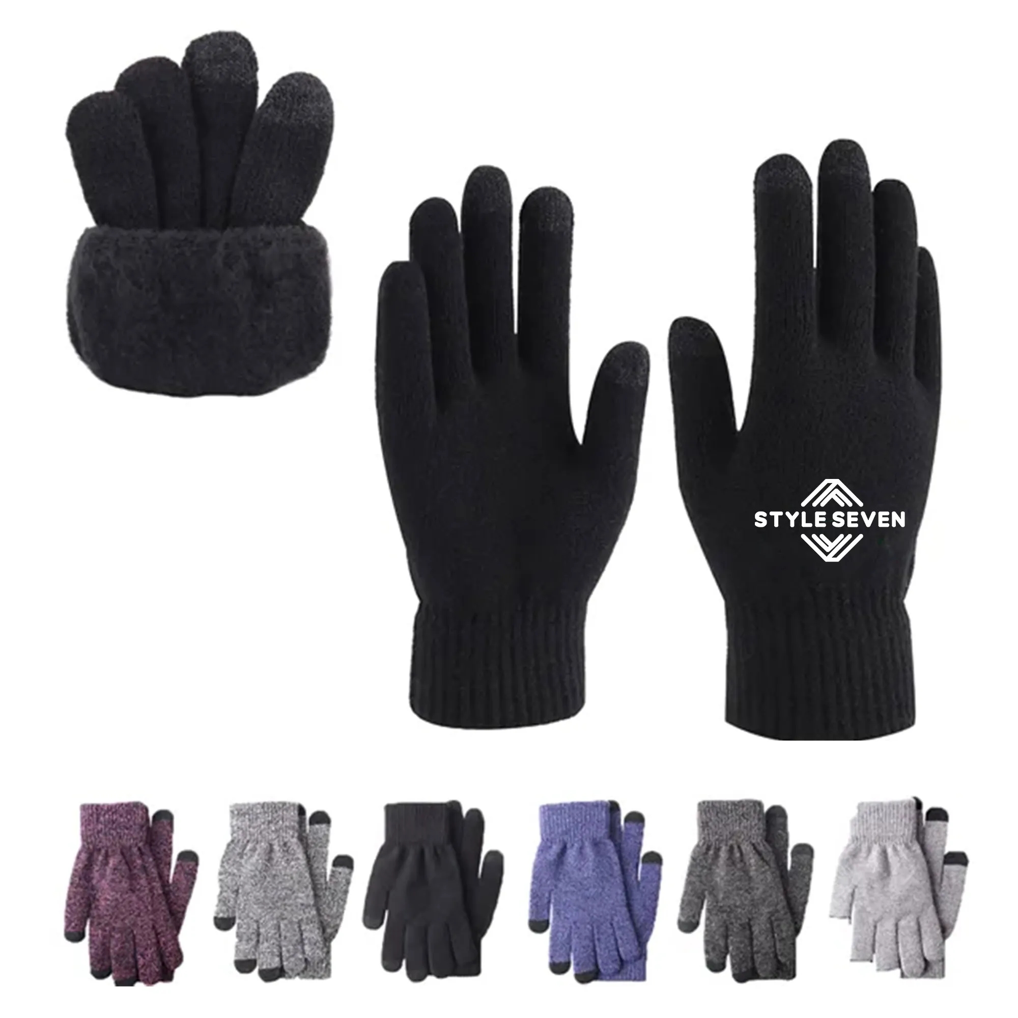Warm Outdoor Fleece Gloves 6