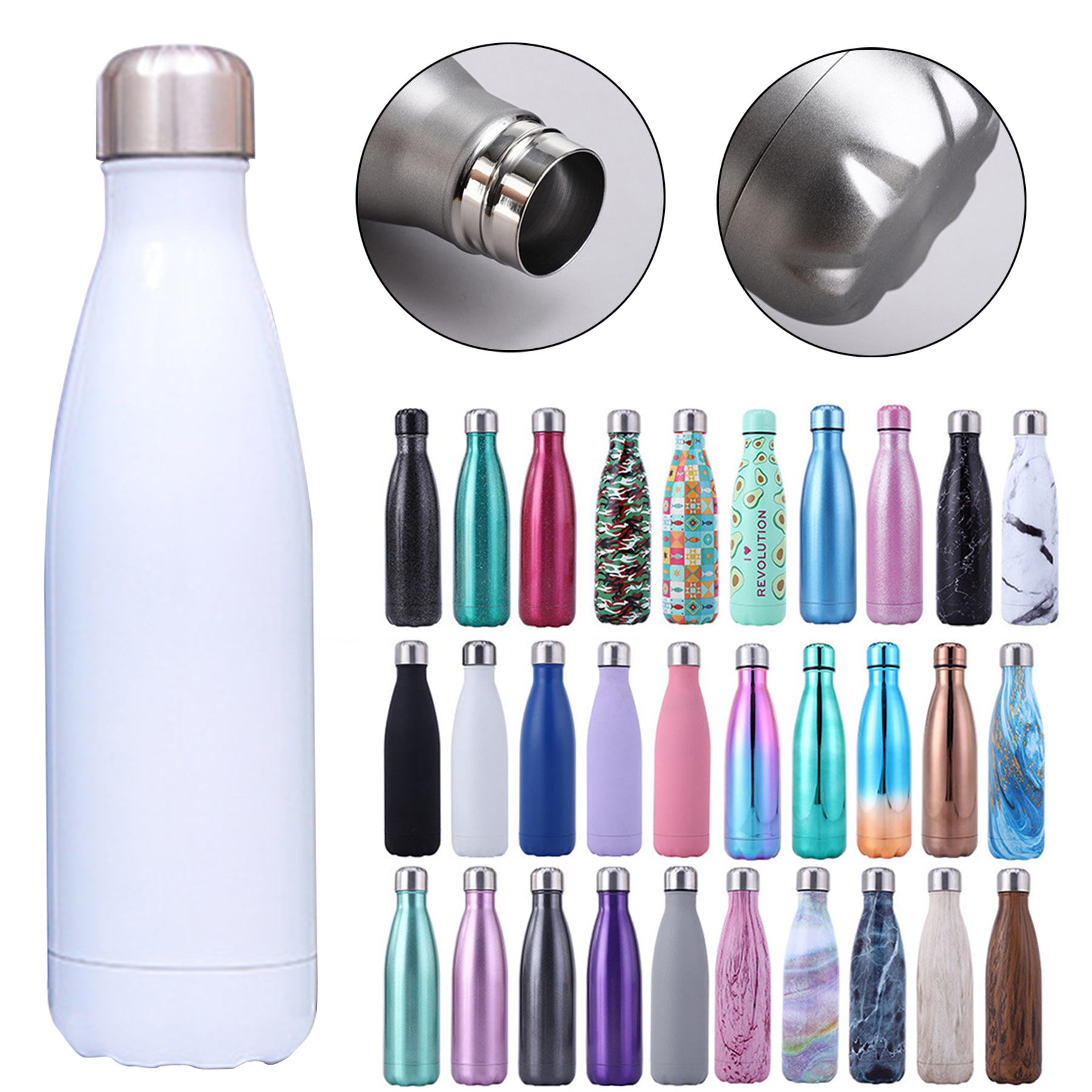 17oz Stainless Steel Water Bottles 5