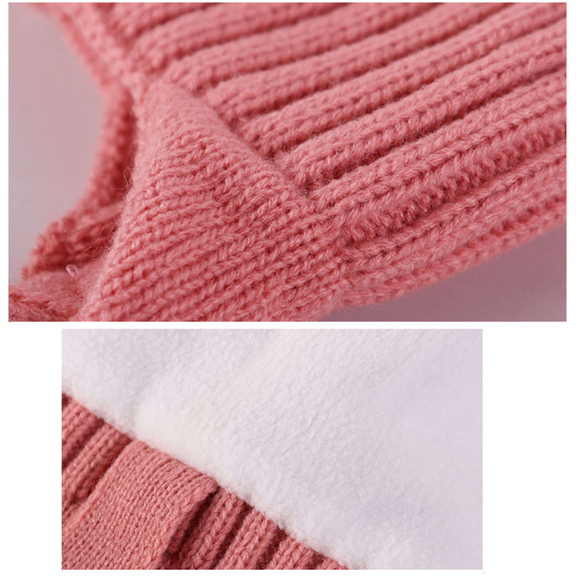 Premium Baby Knit Beanie with pom for Cold Weather Style 10
