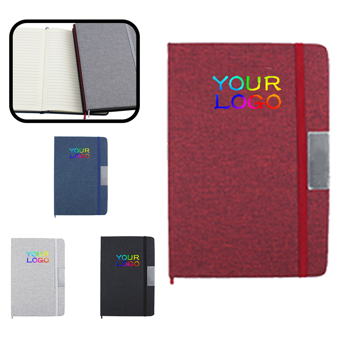 MOQ 20 PCS A5 Business Notebook 4