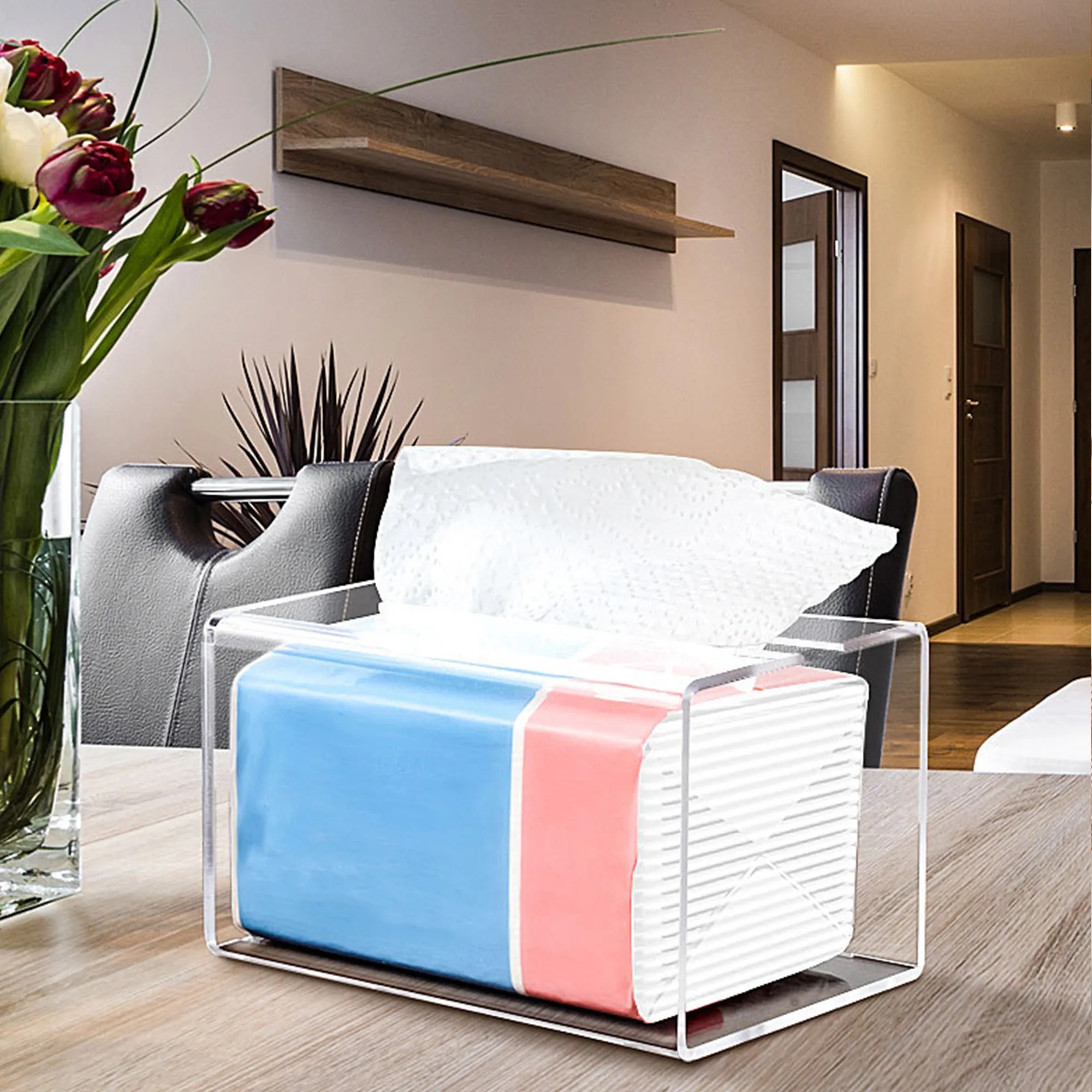 Wall-Mounted Tissue Box 11