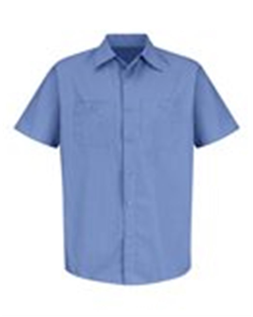 Men's Industrial Stripe Short Sleeve Work Shirt - SB22