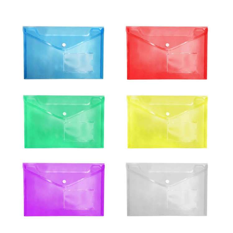 A5 Transparent File Pocket with Card Pocket GDAR223