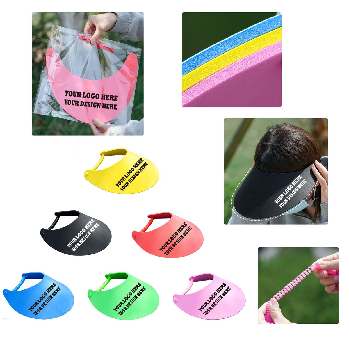 MOQ100 EVA Summer Sun Protection Hat 3
