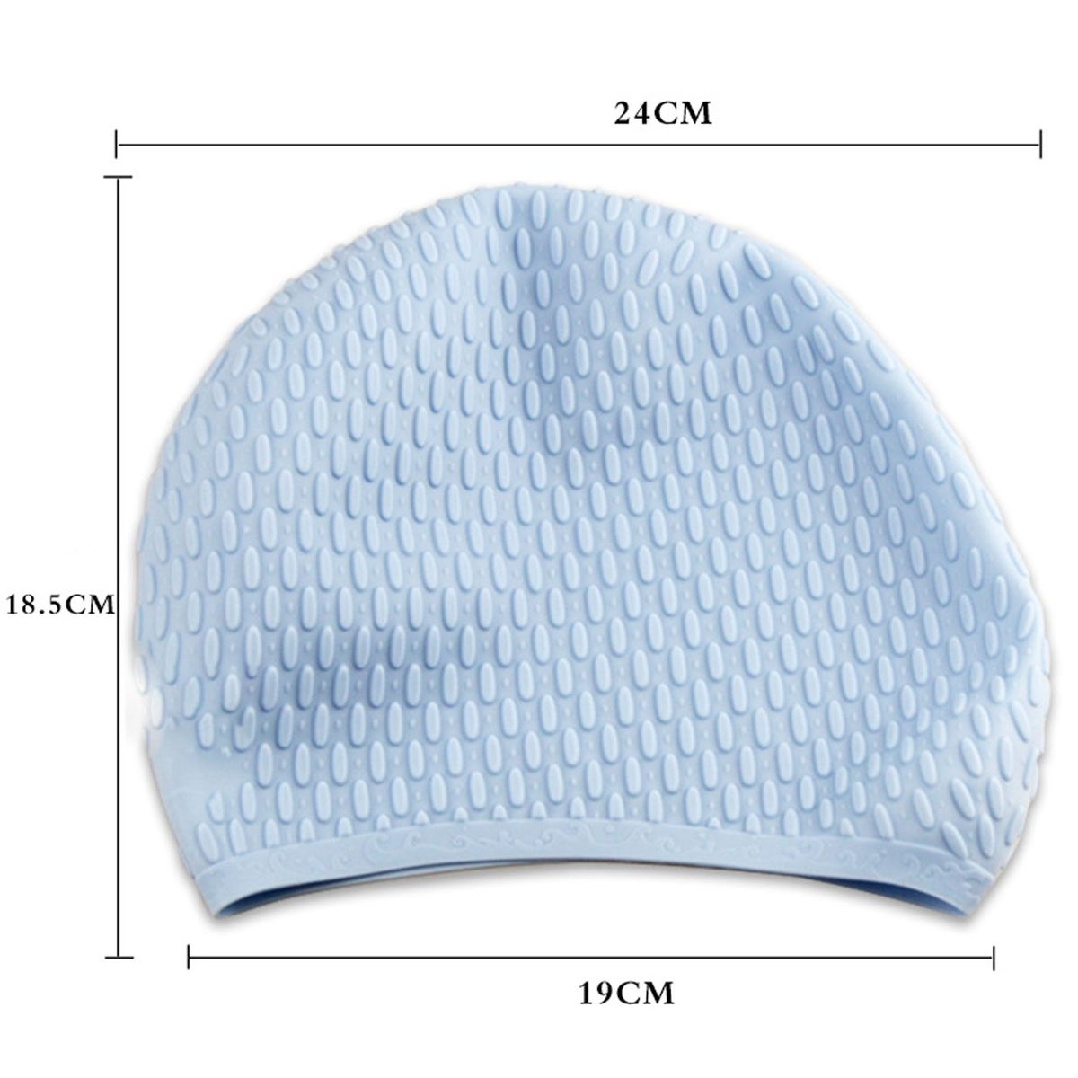 Water Drop Silicone Swimming Cap