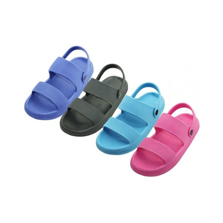 Women's EVA Double Strap Sandals - Sizes M-XL 4 Colors 3