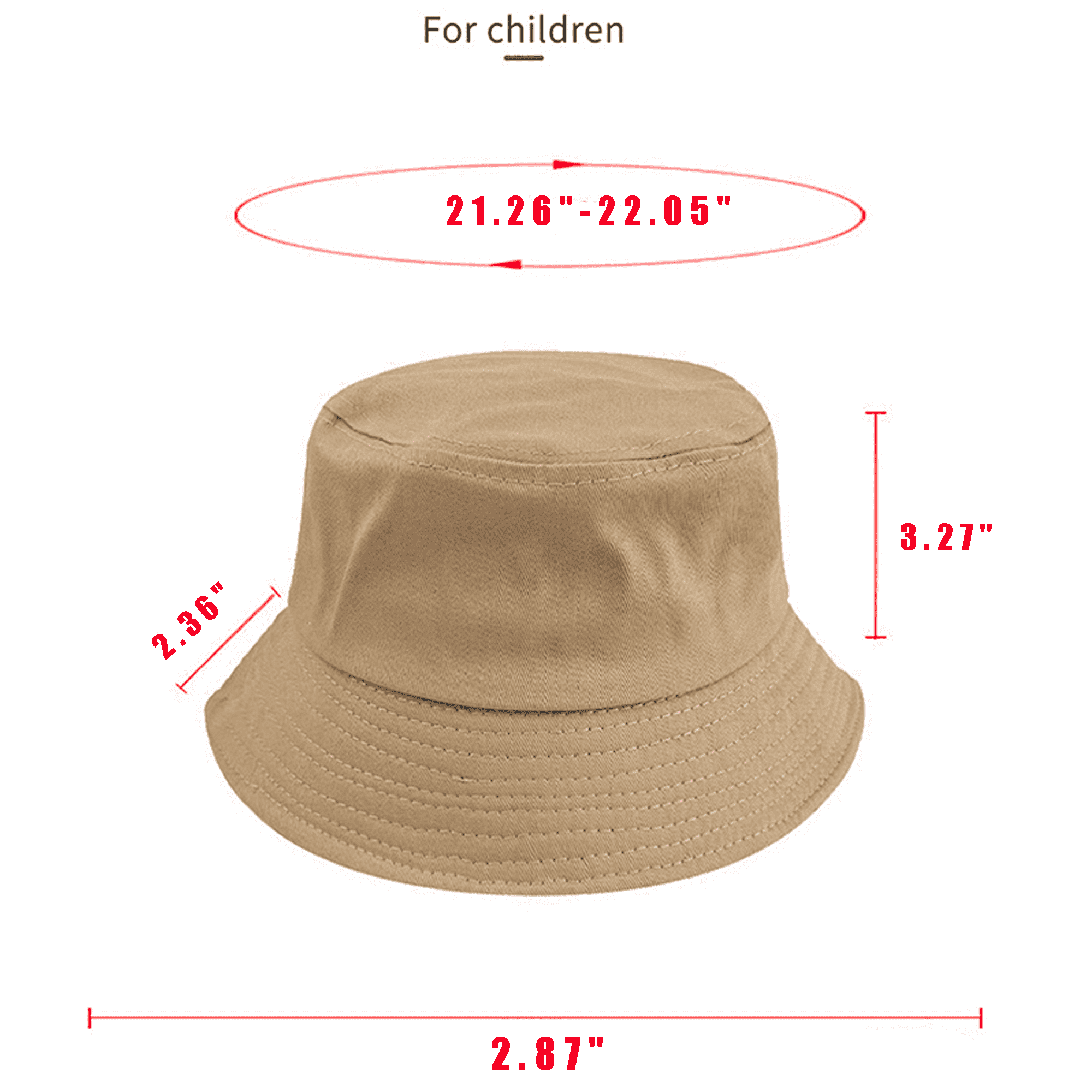 Full Color Cotton Fisherman Bucket Hat 11