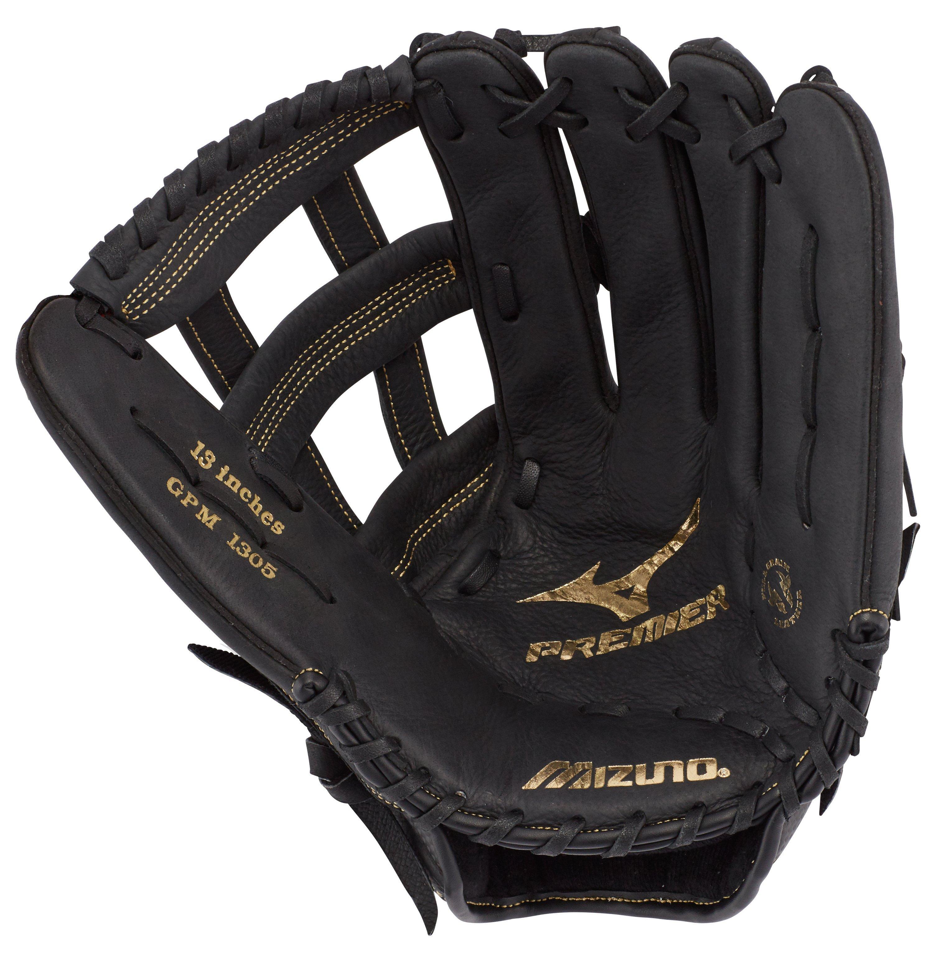 GPM1305 PREMIER 13 Premier Series Slowpitch Softball Glove 13", H Web, Web, Full Grain Leather 9