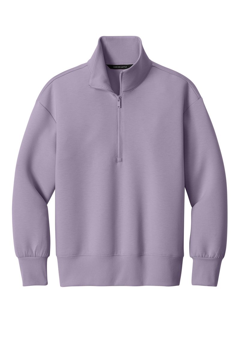 Mercer+Mettle Women's Soft Spacer 1/4-Zip MM3101 - MM3101 | HALO