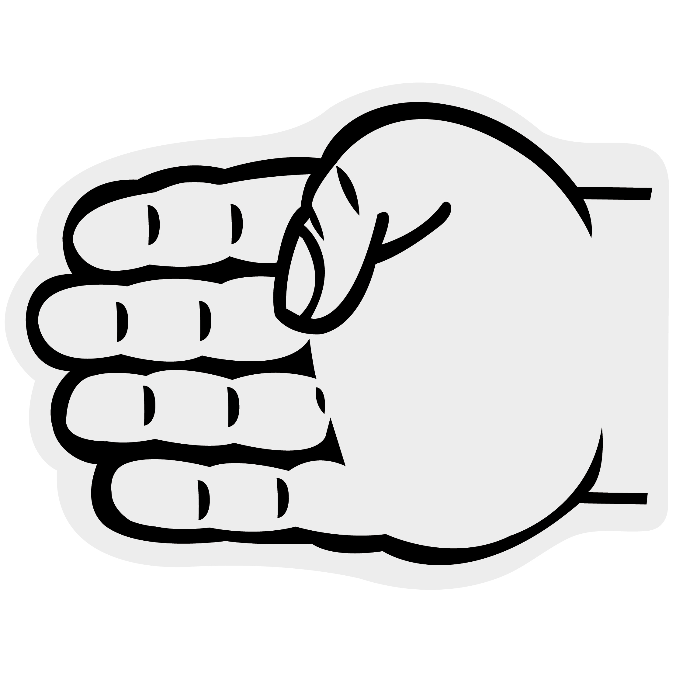 First Down Foam Hand 46