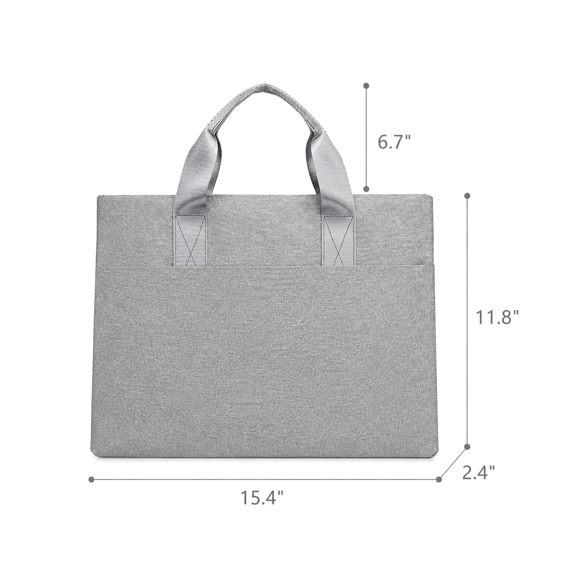 Padded Business Case with Reinforced Handles 3