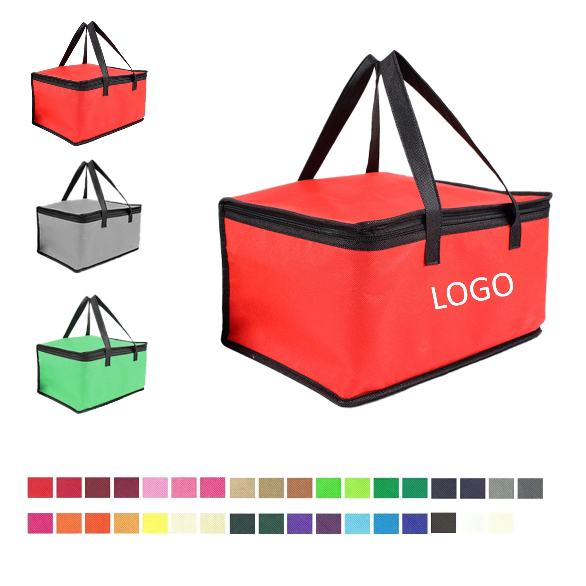 Reusable Insulated Cooler Bag MOQ 100pcs 3