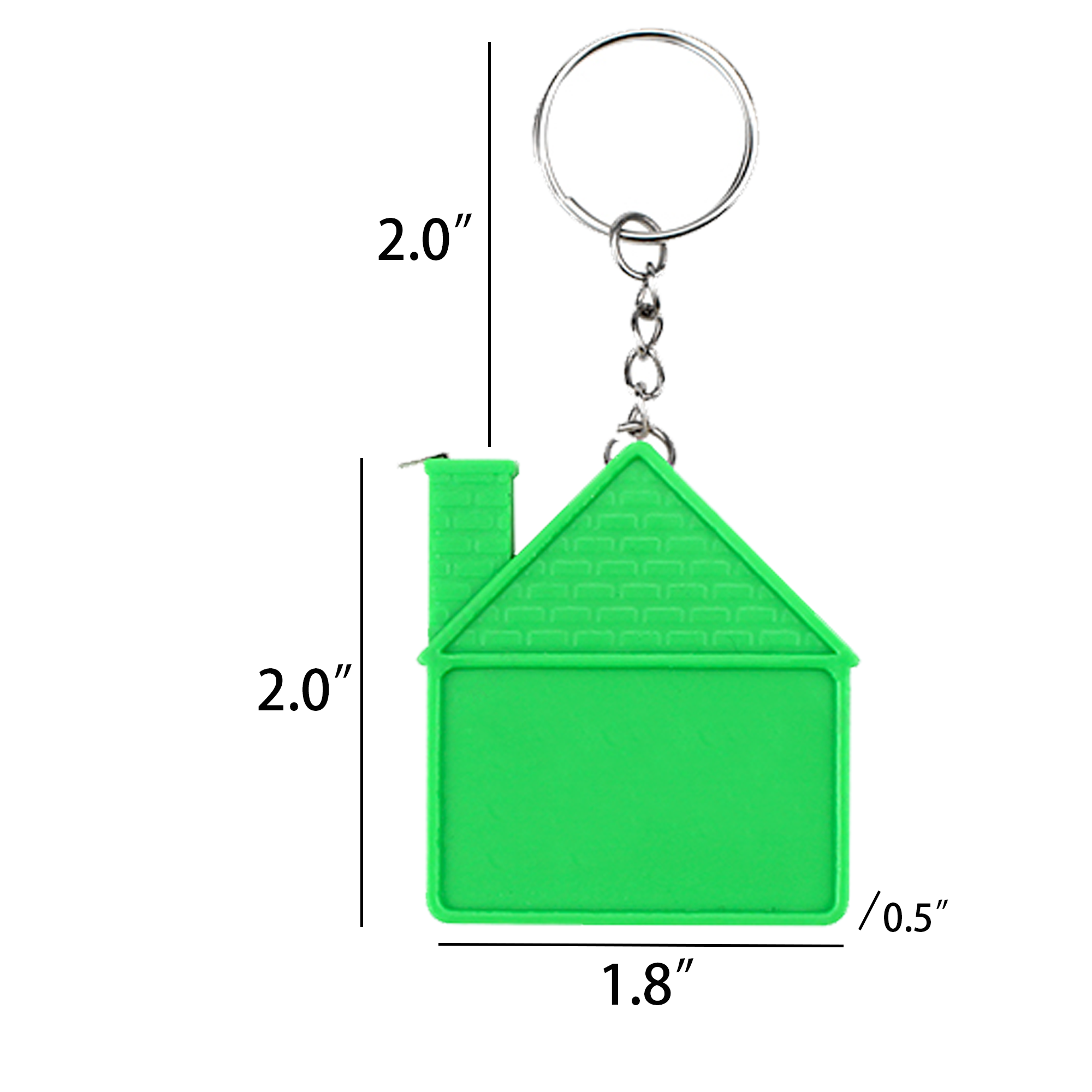 Mini House Tape Measure Keychain 12