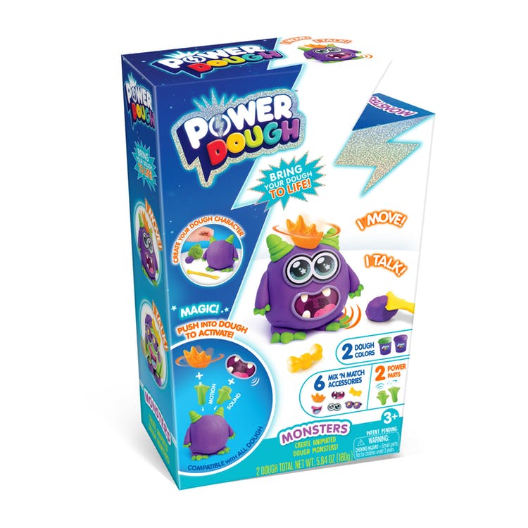 Power Dough Monster Kits - Moves Talks Ages 3+ 3