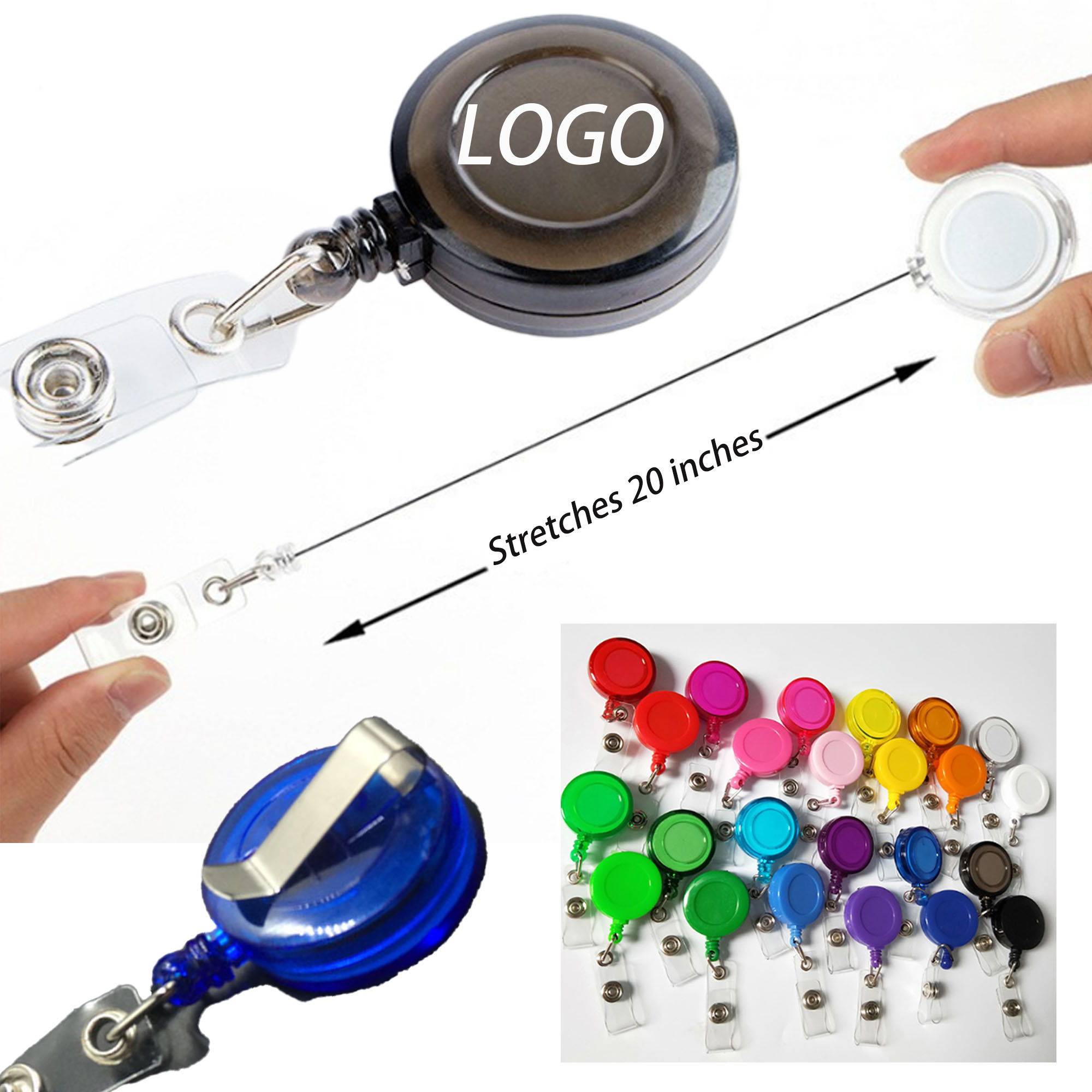Retractable Badge Holder Reels