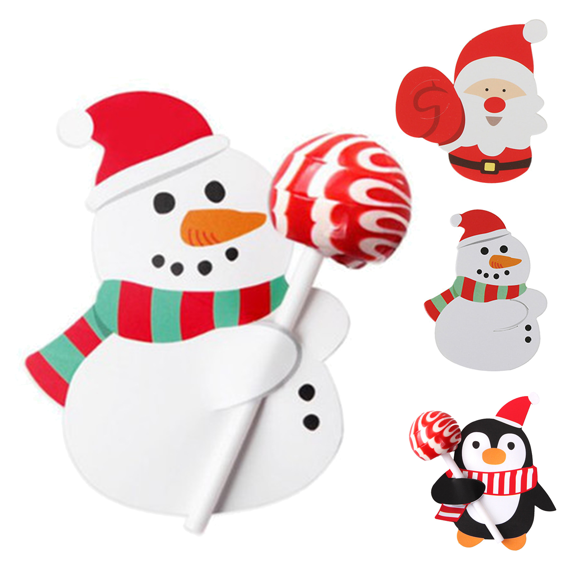 Holiday Lollipop Gift Cards 6