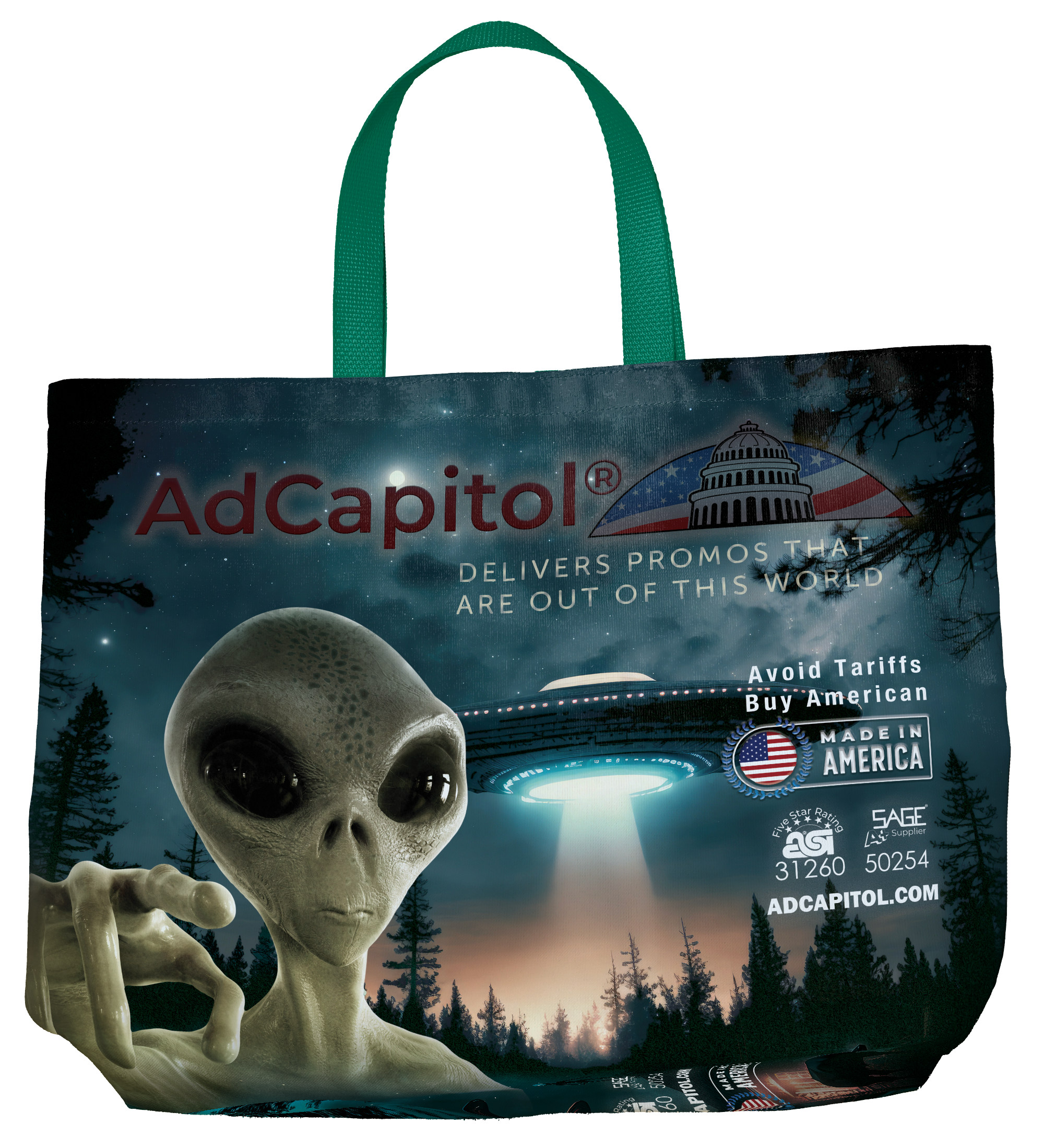 Sublimated Tote Bag 13