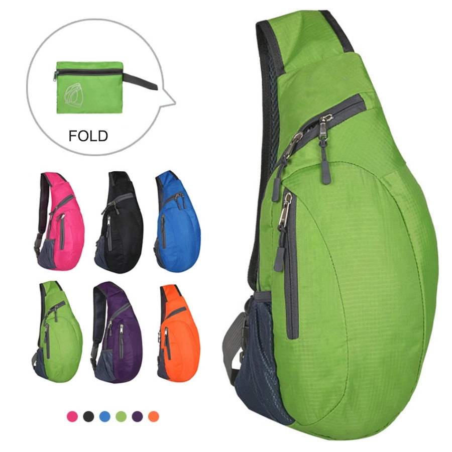 Foldable Sling Bags Shoulder Chest Backpack 3