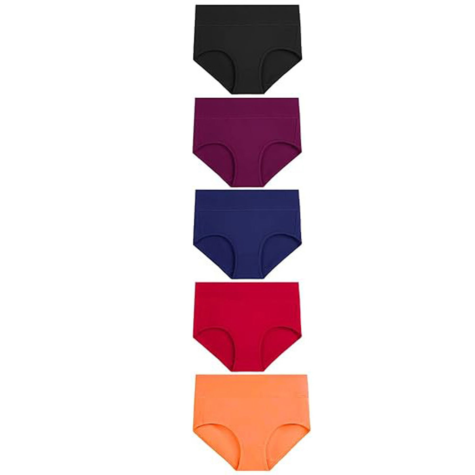 High Waisted Full Coverage Cotton Panties 7