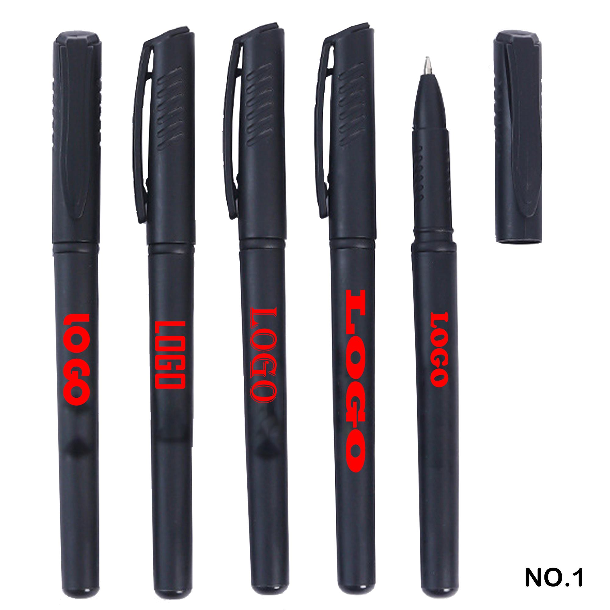 Frosted Matte Black Gel Pen 3