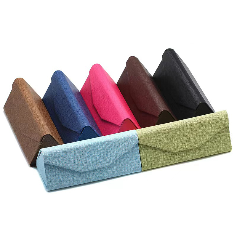 Polyurethane Flip-Style Foldable Glasses Case 10