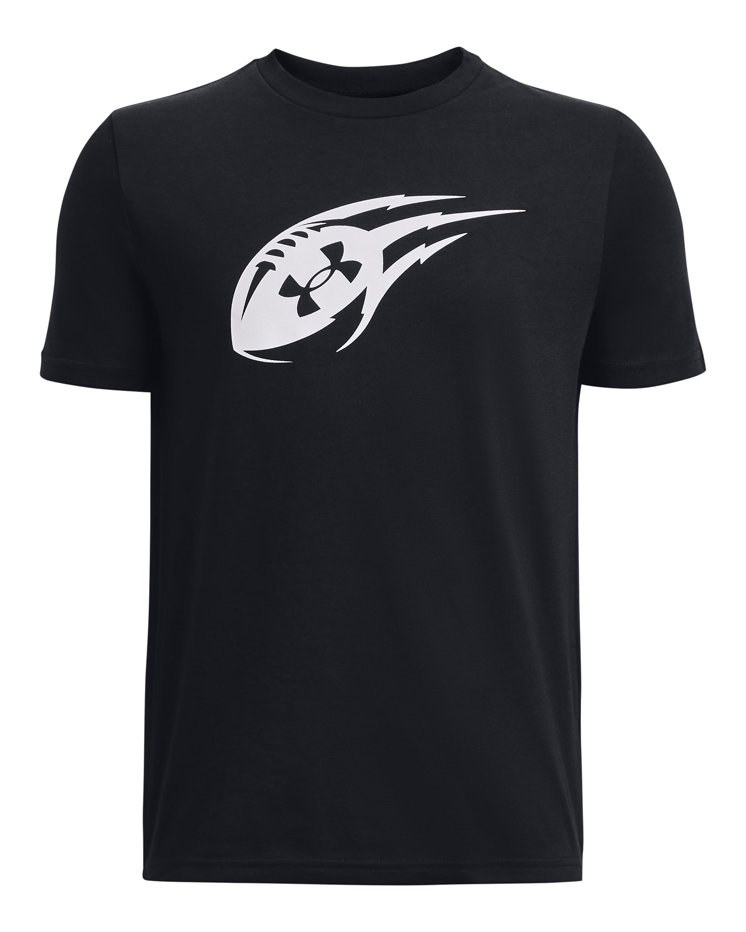 Boys' UA Football Icon Short Sleeve, custom youth shirt with logo imprint 8