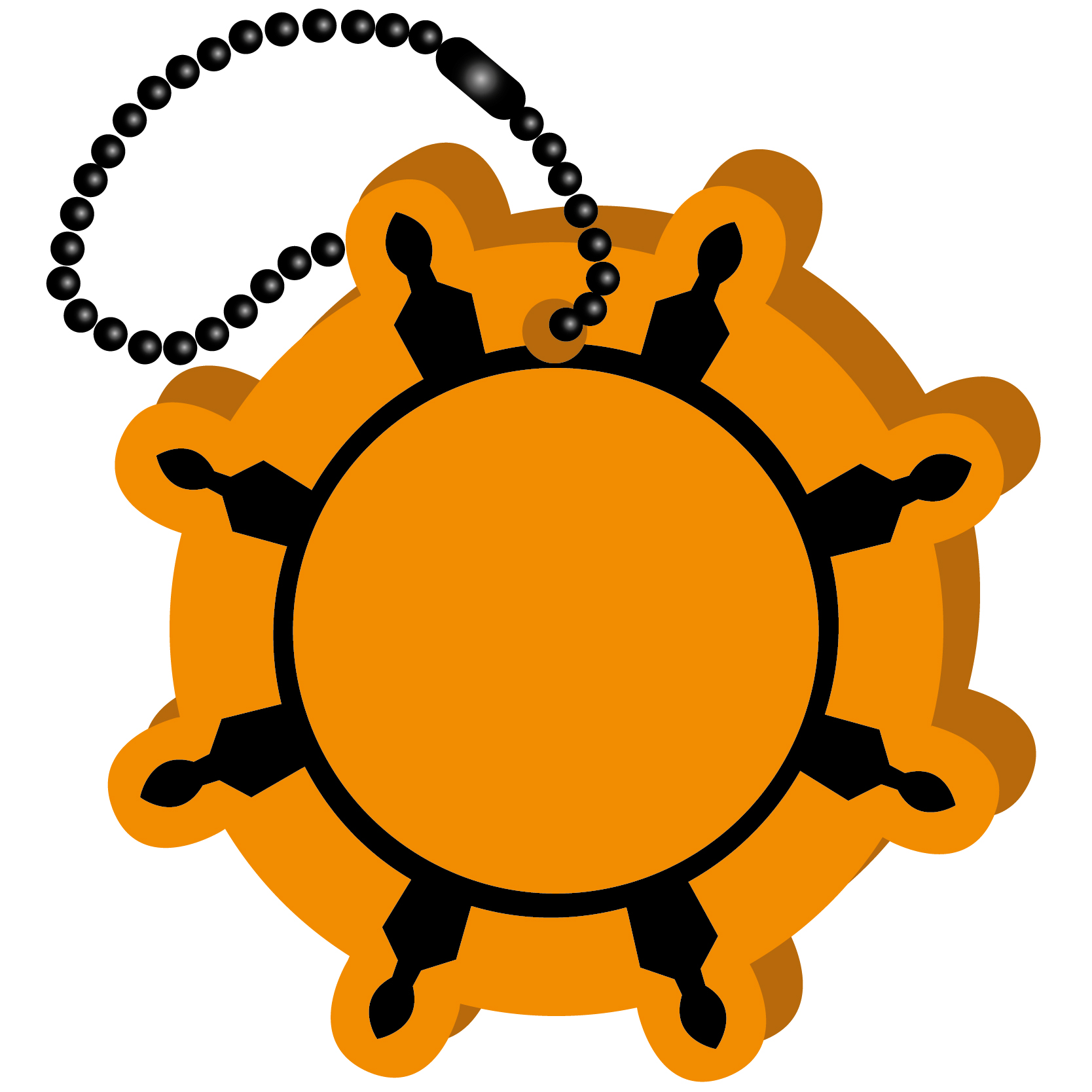 Ships Wheel Key Tag 29