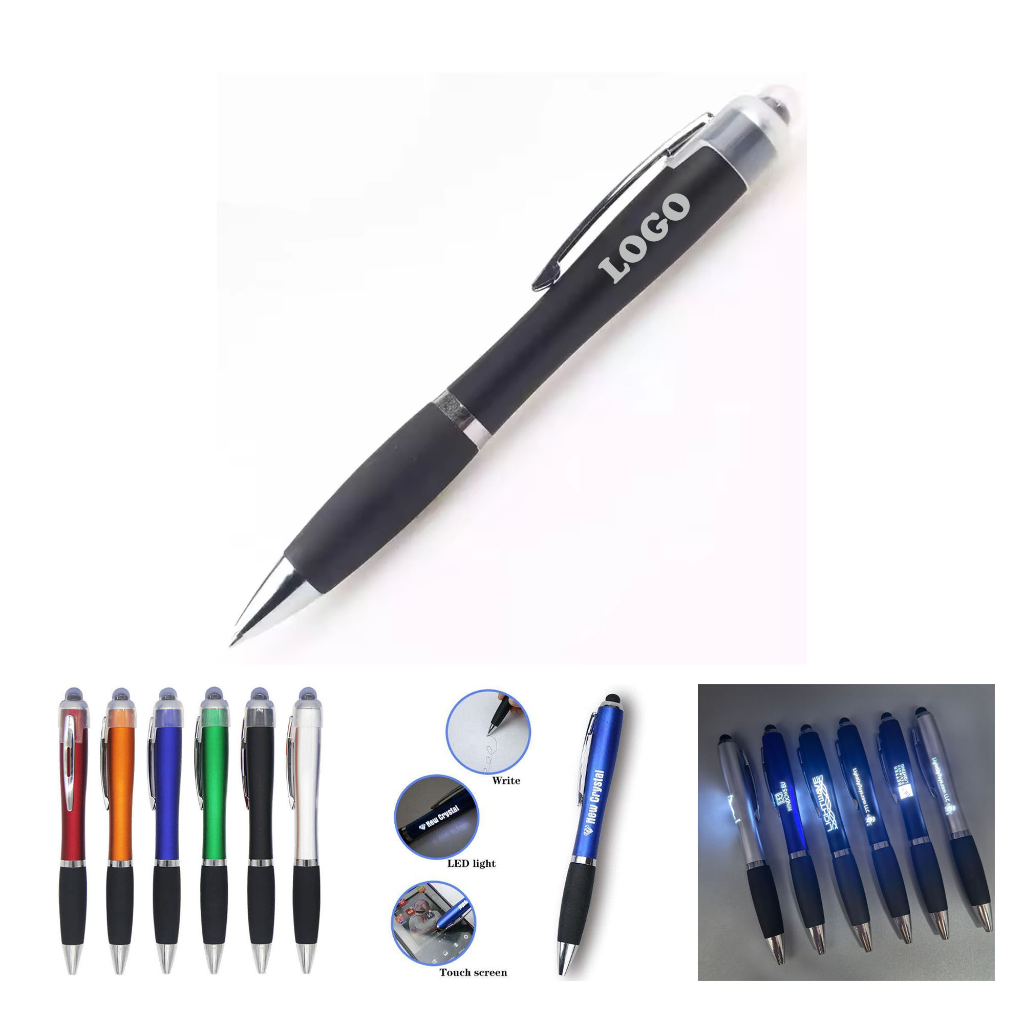 Promotional LED Stylus Pen 3