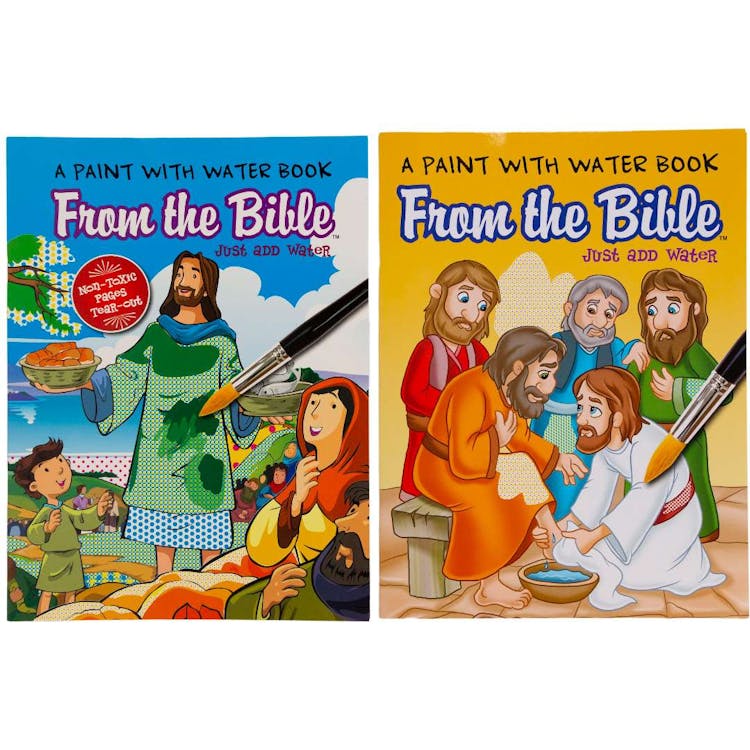 Bible Stories Paint with Water Books - 24 Pages 2