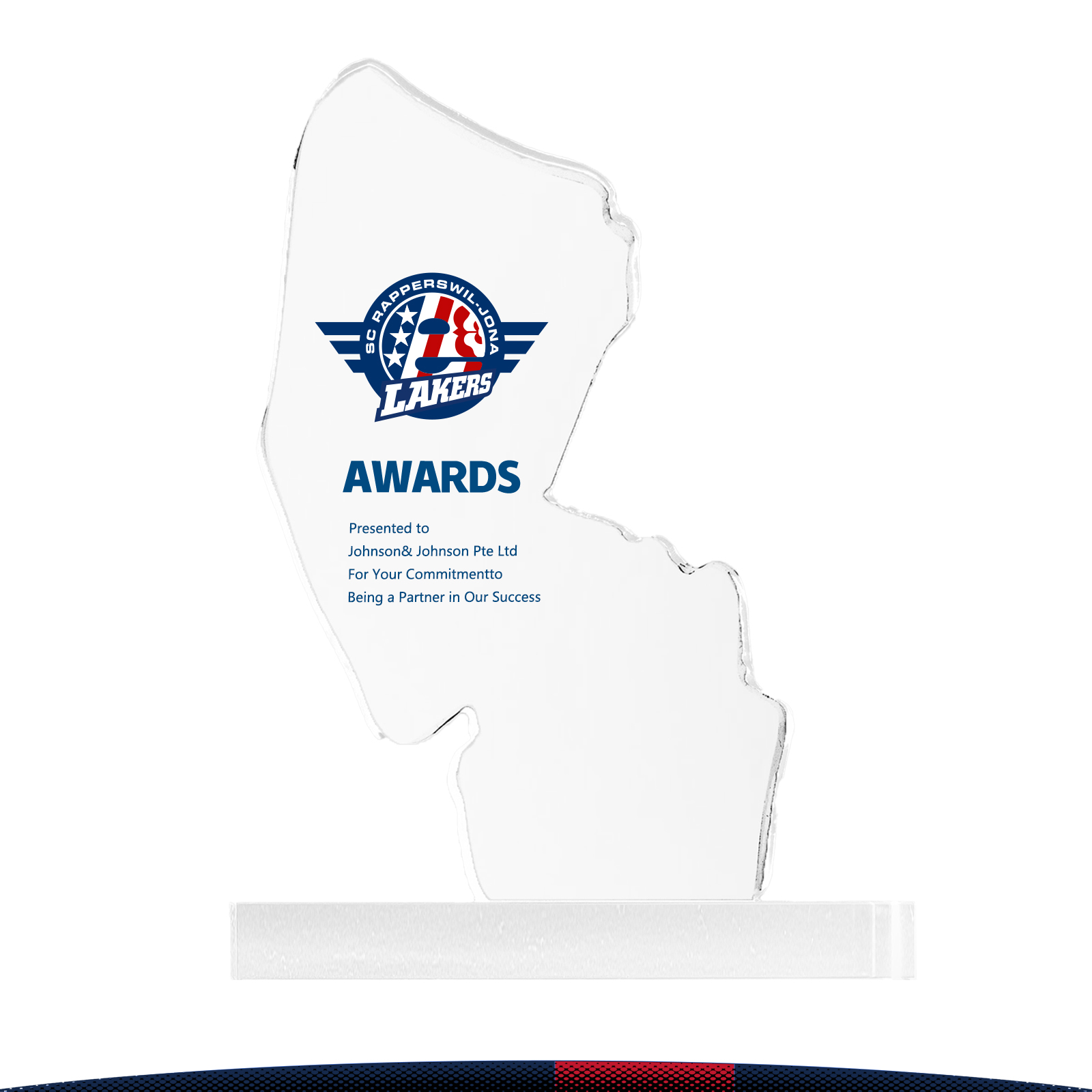 Zpust New Jersey Crystal Award