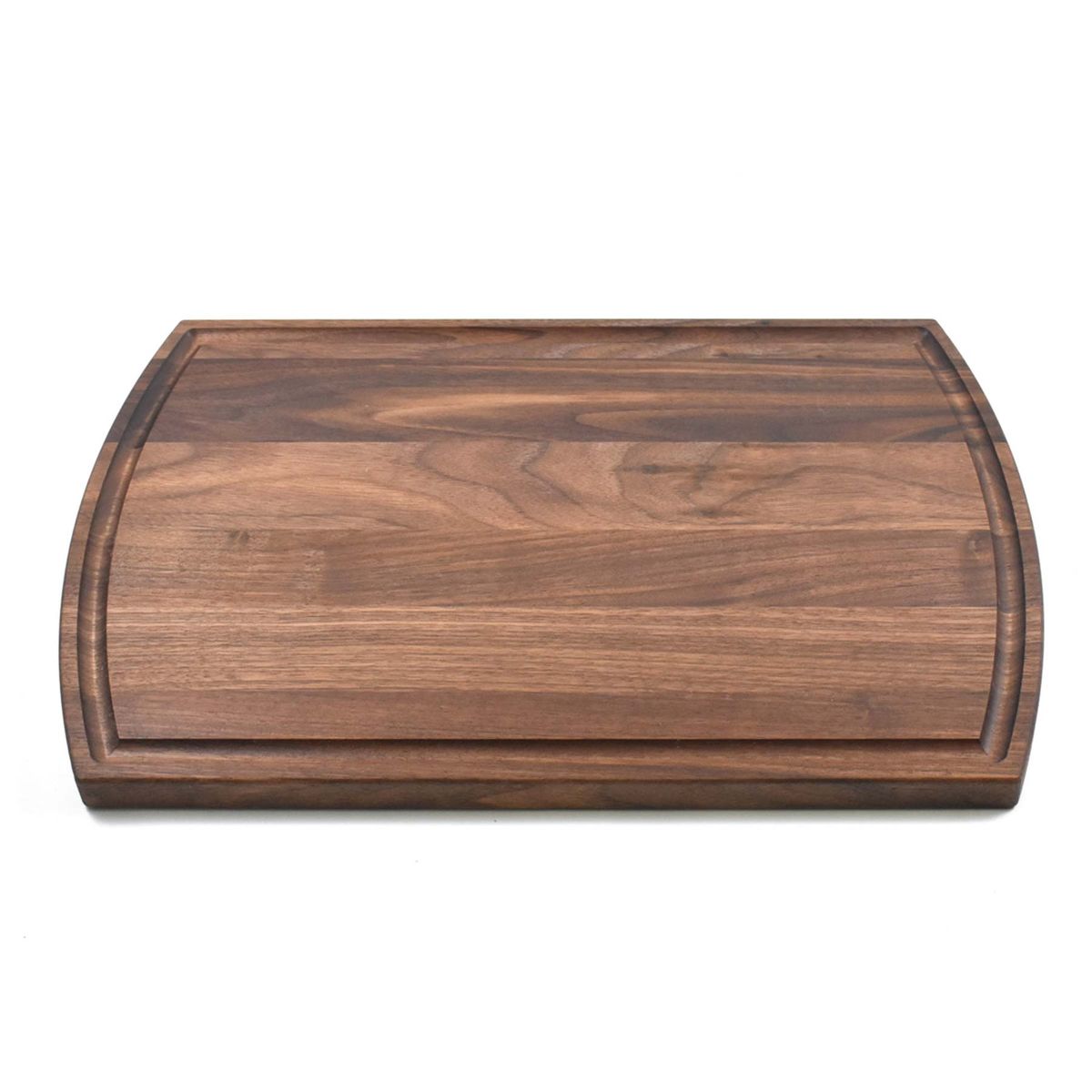 10 1/2" x 16" x 3/4" Walnut Cutting Board with Juice Groove