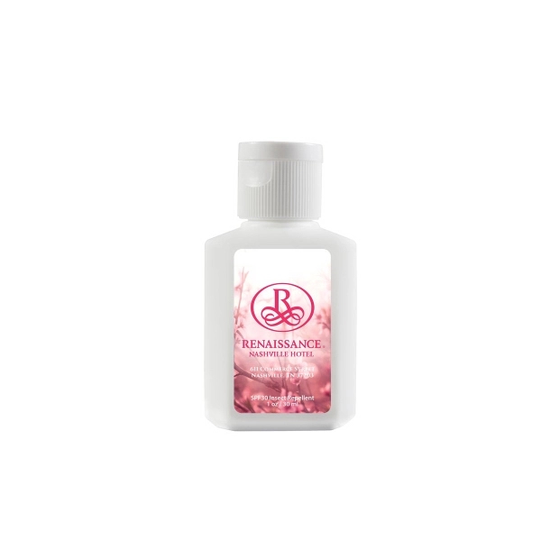 1 oz. SPF 30 Square Sunscreen for conference campaigns